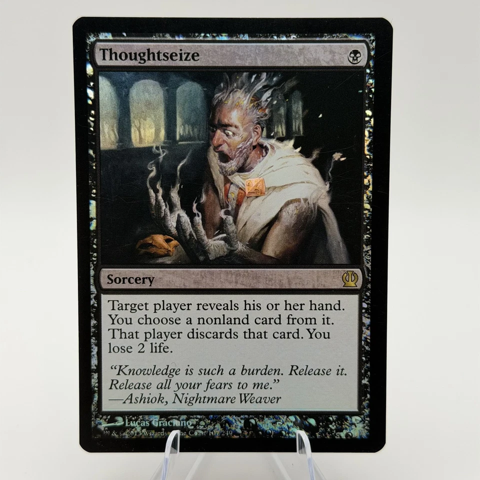Magic MTG: Thoughtseize - Theros (THS) #107 (Near Mint) *FOIL* - Image 1 of 3