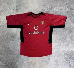 Nike Manchester United 2002/2004 Jersey Cristiano Ronaldo #7 Vodafone Home - Picture 1 of 24