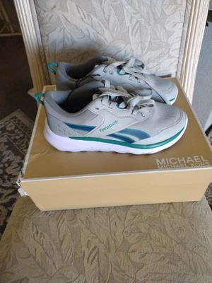 AUTÉNTICAS ZAPATILLAS "REEBOCK" UNISEX NIÑOS GRIS/VERDE (3) Foto 1 de 4