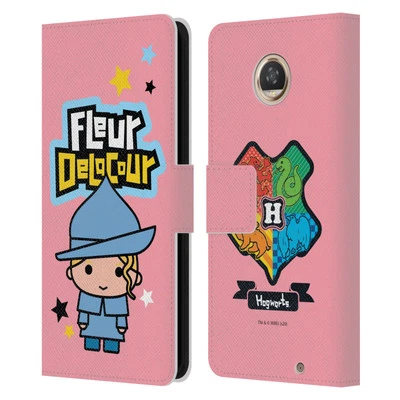 HARRY POTTER DEATHLY HALLOWS XXXIII LEATHER BOOK WALLET CASE FOR MOTOROLA PHONES - Image 1 of 4