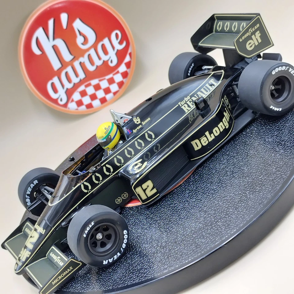 Minichamps 1/18 Lotus Renault 98T Ayrton Senna 1986 black 540861812 diecast - Image 1 of 4