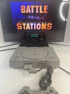 Sony PlayStation 1 PS1 SCPH-5501 Console System Bundle Tested and Works - Picture 1 of 11