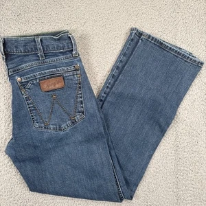 Wrangler Retro Jeans Mens 30x32 (fit31x29)Blue Slim Straight Western Wear Cowboy - Picture 1 of 8