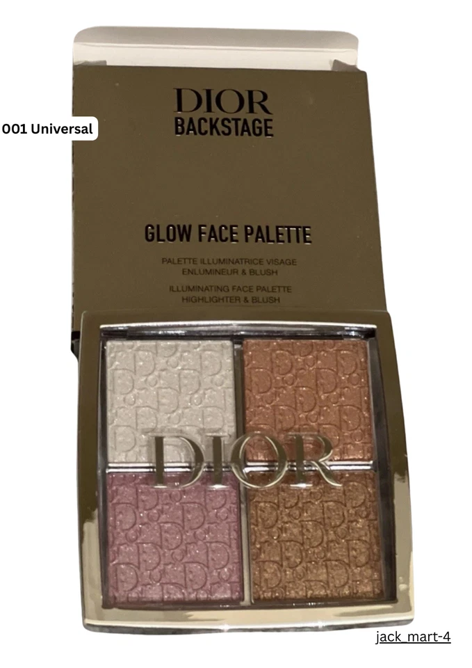 DIOR Backstage Glow Face Palette Highlighter 001 UNIVERSAL 0.35 oz | New IN BOX - Image 1 of 1