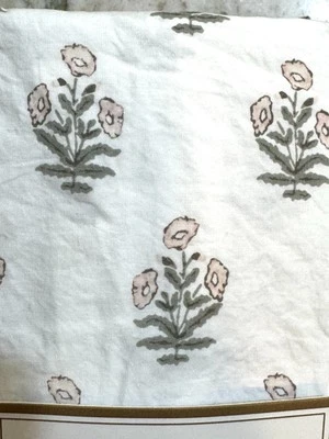 Pottery Barn Adolescente Flor ESTÁNDAR Falsa Cálida Multicolor Shabby Chic Casa de Campo NUEVO Foto 1 de 4