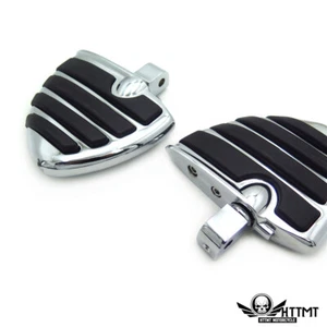 Footpeg For Yamaha Road Star Warrior 2002-2009 Front Chrome Wing Mini Floorboard - Picture 1 of 3