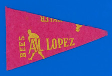 Old Vintage 1936-1938 BF3 Al Lopez HOF Boston Bees Baseball Mini Pennant *H17