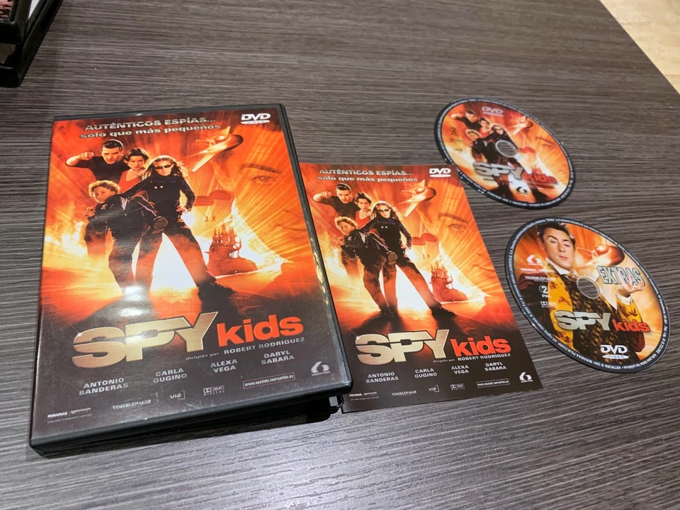 Spy Kids DVD Antonio Banderas Carla Gugino Alexa Vega Daryl Sabara (2 DVD) - Image 1 of 1