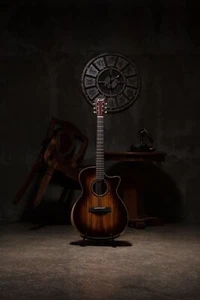 Bentivoglio MP243LVC Acoustic Guitar Grand Concert Solid Taiwan Koa Top - Picture 1 of 10