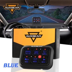 Panel de interruptores AUXBEAM 6 velocidades regulable automático encendido-off todoterreno para SUV marino - Imagen 1 de 12