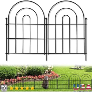10 Pack Garden Fence Animal Barrier Border Flower Rabbit Garden Fencing Decor US - Picture 1 of 7