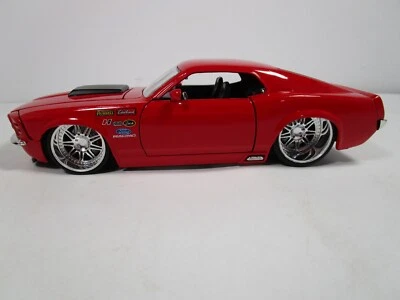 Ford Mustang Boss 1970 JADA 1/24 BIGTIME MUSCLE ROJO *EDICIÓN *LEER DESCRIPCIÓN* Foto 1 de 4