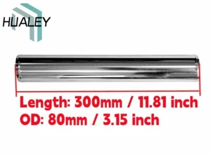 OD 80mm 3.15" inch Straight Aluminum Turbo Intercooler Pipe Tube Tubing L=300mm - Picture 1 of 4