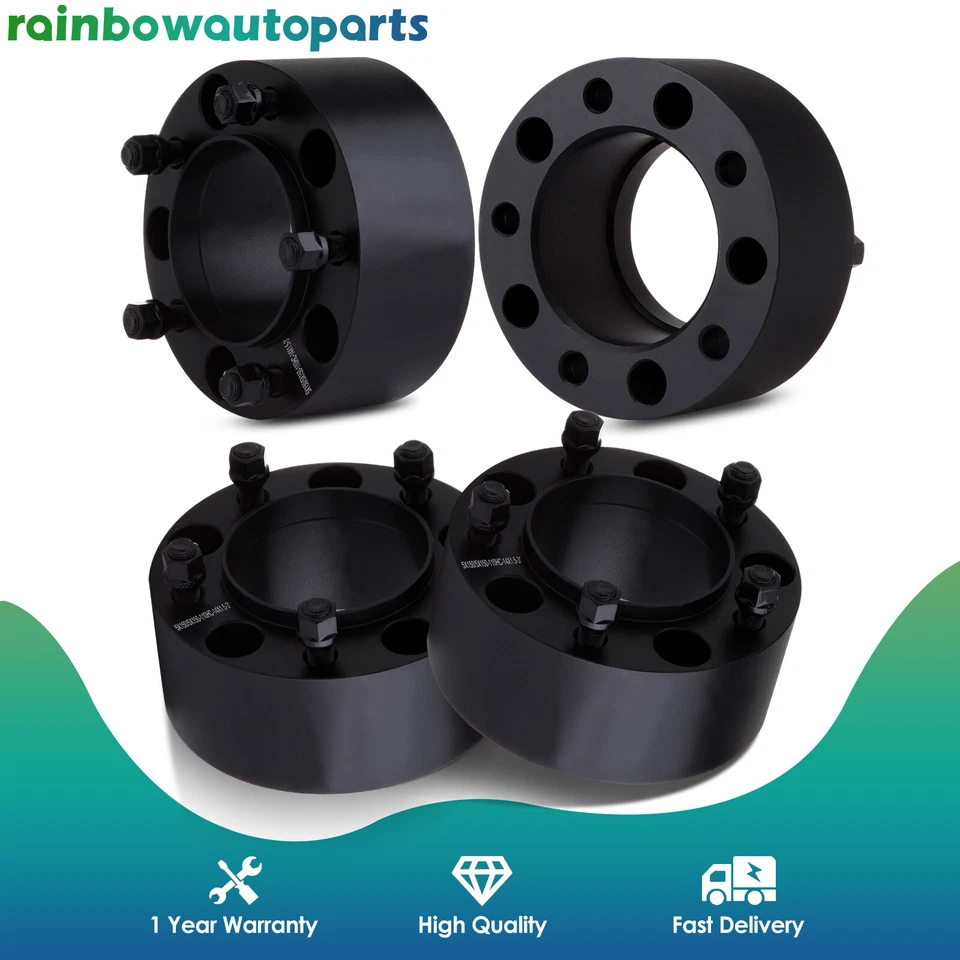 4 piezas espaciadores de rueda centrados en el cubo 5 orejetas 5x150 para Lexus LX470 Toyota Tundra Sequoia Foto 1 de 4