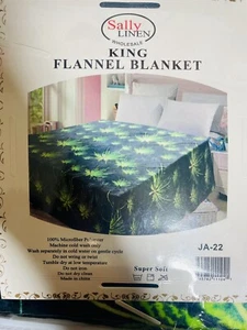 420 Weed Mary J Cannabis Green Leaf Worlds Softest King Size Comforter - Picture 1 of 2