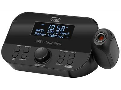 RC 85D8 DAB Wecker mit Deckenprojektor DAB/DAB+ Empfänger FM RDS Radiosenders... - Bild 1 von 4