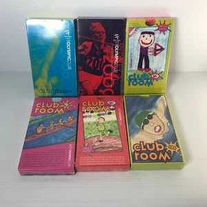 6x THE OLYMPIC CLUB SYDNEY 2000 Club Room (kids) VHS - BRAND NEW SEALED - PAL - Picture 1 of 5