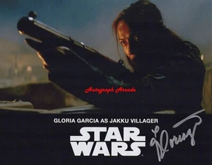 Gloria Garcia Star Wars signiertes Original signiertes Foto 10x8 #2 - Bild 1 von 1