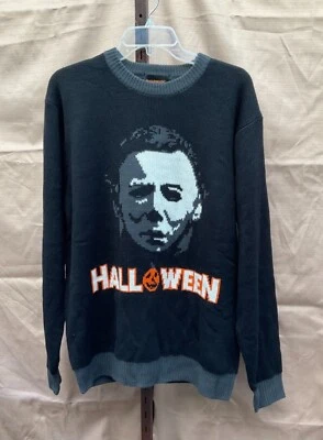 Halloween Michael Myers Mondo Middle of Beyond Sweater To Men's Size XL - Image 1 of 4