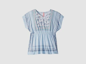 $79 Seafolly Girl's Blue Pop Palace Kaftan Swim Cover-Up Swimwear Size AUS OS - Picture 1 of 2