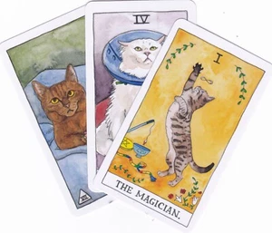 SINGLE REPLACEMENT CARDS • Cat Tarot • PICK FROM LIST BELOW - Bild 1 von 3
