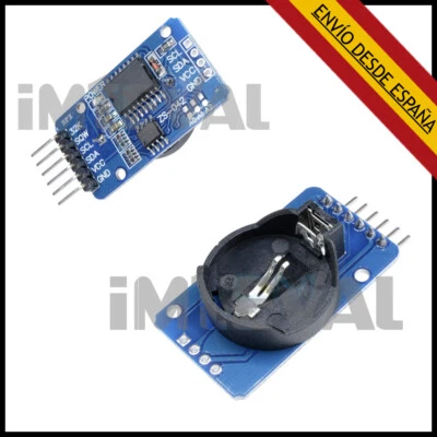 MODULO RTC DS3231 AT24C32 RELOJ TIEMPO REAL AVR ARM Arduino Robotica  - Imagen 1 de 4
