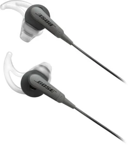 Słuchawki przewodowe Bose SoundSport jack 3,5 mm słuchawki douszne (douszne) węgiel drzewny czarny - Zdjęcie 1 z 10