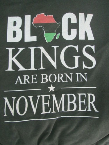 VETEMENTS Felpa Crew 2xl I Re Neri nascono a Novembre Compleanno Gildan Nuova J