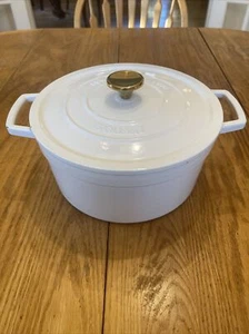 Martha Stewart 6 Quart Enamel Pan - Picture 1 of 17