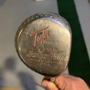 Vintage TaylorMade Burner Plus Tour Preferred 9.5° Driver Stiff Steel Shaft - Picture 1 of 8