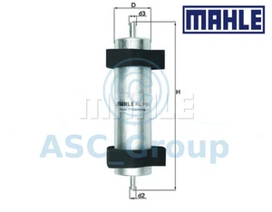 Genuine MAHLE Replacement Engine In-Line Fuel Filter KL 916 - Picture 1 of 1