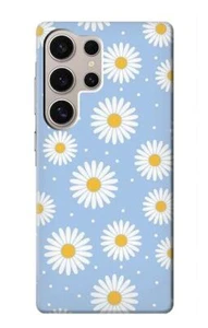 S3681 Daisy Flowers Pattern Case For Samsung Galaxy S24 Ultra - Photo 1 sur 5