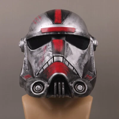 Cosplay Star Wars el Malo Lote Cazador Casco Mascarada Casco Adulto Accesorios PVC Foto 1 de 4