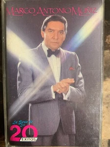 MARCO ANTONIO MUÑIZ -LA SERIE CON 20 EXITOS- MEXICAN TAPE LATIN POP - Picture 1 of 4