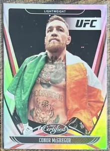 2021 Panini Chronicles Certificato UFC Conor McGregor Foil #131 - Foto 1 di 2