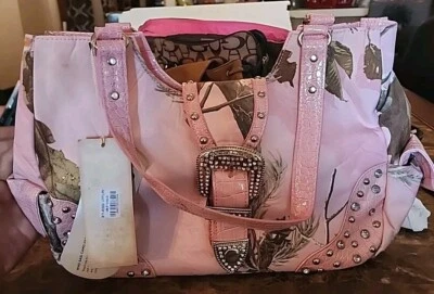 Western Belt Buckle Mossy Oak Purse - Image 1 of 4