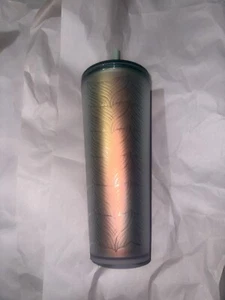 Starbucks Iridescent Frosted Tumbler Cold Cup Venti 24 oz - Picture 1 of 4