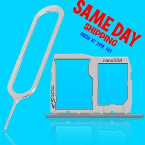 Premium SIM and Memory Card Tray Holder Eject Pin for Verizon LG G5 VS987 Phone - Picture 1 of 1