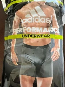Adidas Men's Performance Quick Dry Climate Boxer Brief '3 Pack'-Black--NEW - Picture 1 of 2
