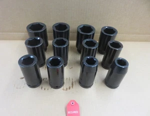 Allen (Apex) EE. UU. 3/4 Unidad 6 Puntos 12 piezas Juego de Enchufes Profundos de Impacto Nuevo de Lote Antiguo - Imagen 1 de 7