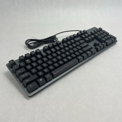 Logitech K840 Mechanical Keyboard Silver wired Tested Corded - Image 1 of 4