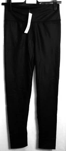 NEW C.A.L.F.🌺 QUALITY STRETCH BLACK FAUX LEATHER JEGGINGS🌸 SIZE 8/10 #111* - Picture 1 of 3