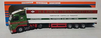 ESCASO REMOLQUE FRIGORÍFICO TEKNO 1.50 HE PAYNE #60 FH12 4X2 CABINA VOLVO BLANCO EN CAJA B Foto 1 de 4