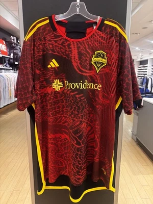 NWT Adidas MLS Seattle Sounders "Bruce Lee" FC Away Jersey Mens Size 2XL - Image 1 of 4