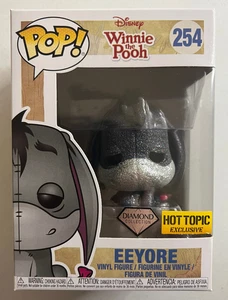 Funko Pop! Disney Eeyore #254 Diamond Hot Topic Exclusive Vinyl Figure - Picture 1 of 2