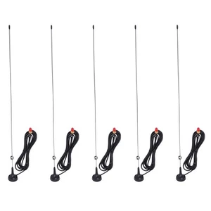 5X Radio Antenna UT-108UV Gain Antenna SMA-Female Dual Band UHF/VHF for 8619 - Zdjęcie 1 z 8