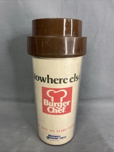 Taza de viaje de café chef hamburguesa térmica rara - Imagen 1 de 7
