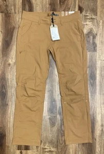 NWT Prana Halle Straight Roll Up Stretch Women Size 10 Earthbound Tan 28” Inseam - Picture 1 of 11