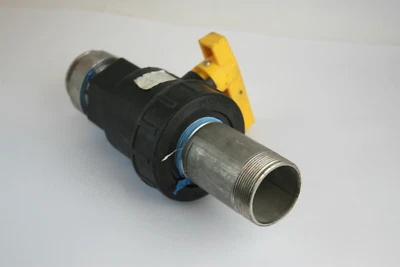 Banjo 2" UV200FP Union Ball Valve - with 4" Pipe and 2"-1-7/8" Coupler - Image 1 of 4