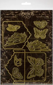 Grafica 45 graffette matrici-etichetta, tasca e farfalla - Foto 1 di 1